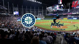 MLB The Show 24 | 2024 MLB Season Playthrough | SEA (36-41) at MIA (36-38) 06/21/24