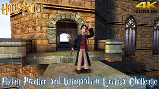 Harry Potter And The Philosopher's Stone PC 'Flying Practice and Wingardium Leviosa Challenge' (4K)