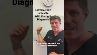 Golfer’s elbow is fixable with the right diagnosis