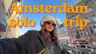 SOLO TRIP TO AMSTERDAM