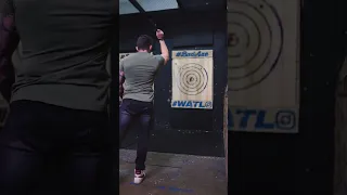 Always aim for the bullseye | KNIFE THROWING