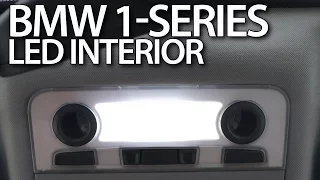 BMW 1-Series LED interior lights (E81 E82 E87 E88 tuning)