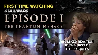 STAR WARS Episode I: My Son's MIXED Reaction to The Phantom Menace