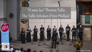"O nata lux" Thomas Tallis | The Tallis Scholars (Peter Phillips)