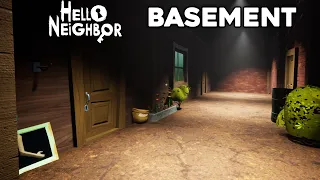 HELLO NEIGHBOR MOD OLD MEMORIES BASEMENT GAMEPLAY WALKTHROUGH