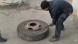 Вимоги безпеки під час виконання шиномонтажних робіт