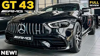 2022 MERCEDES AMG GT 4 Door Coupe GT 43 NEW FACELIFT Full In-Depth Review BRUTAL Sound 4MATIC+ MBUX