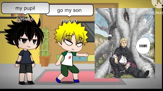 Naruto academy freinds react to boruto