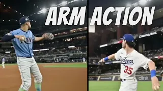 Comparing Arm Actions By Position [Baseball Throwing Tips]