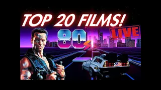 BACK TO 80S! LE TOP 20 DES FILMS DES ANNÉES 80! 🎙 [LIVE]