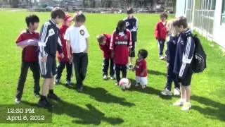 Aryan Getting Trained By Futuro Players