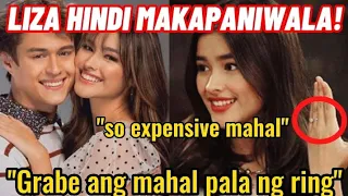 Kasalan na!😍💍 Liza hindi makapaniwala ng malaman ang presyo ng engagement ring!