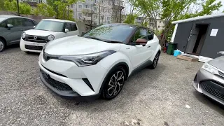 Обзор Toyota C-HR Hybrid G-LED 2019 года