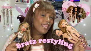 restyling my bratz dolls! ˚ʚ♡ɞ˚