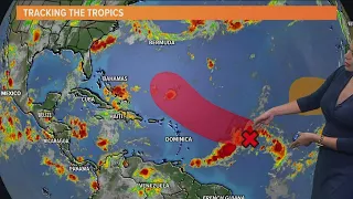 Tropical update: Latest storms development, timing and chances