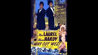 Laurel & Hardy - Way Out West Trailer - 1937