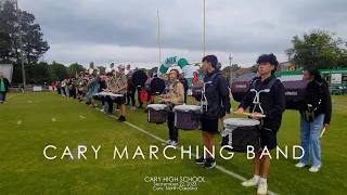 Cary Marching Band - Football Game Opening Ceremony, 9/22/2023