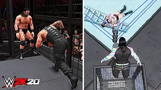 WWE 2K20 Top 10 Craziest Elimination Chamber Moments!