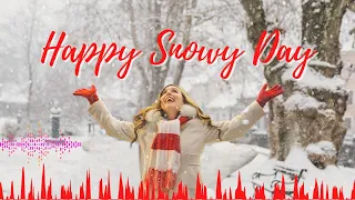 Happy Music | Upbeat Instrumental Work Music | Uplifting Mood Booster Snowy Music