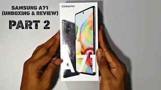Samsung A71 | Samsung A71 Unboxing | Samsung A71 Review | Camera| Beautiful Design Model Part 2