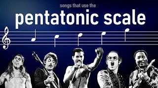 Songs that use the Pentatonic scales