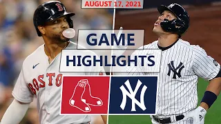 Boston Red Sox vs. New York Yankees Highlights | August 17, 2021 (Game 1 Of Doubleheader)