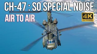 So special noise: Air to Air of CH-47 Chinook