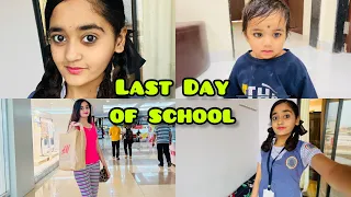 🥺School ka Last day 💃Mummy Ne mujhe Diya Surprised Shopping | Bindass Kavya Vlogs