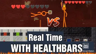 King Orange Vs Second Coming Healthbar
