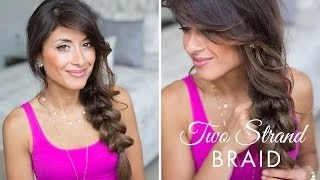 Pull-Through Braid / Two Strand Braid Hairstyle