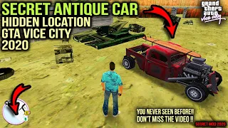 How to Get Secret Antique Car in Gta Vice City | Antique Car Gta Vice City 2020 | Gamingxpro