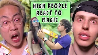 High People React To Epic Street Magic
