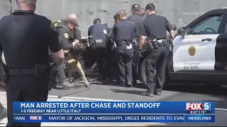 Man Arrested After Chase And Standoff
