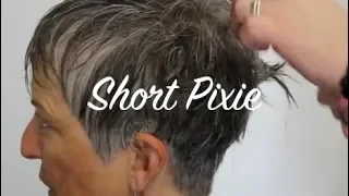 Short Pixie Haircut Tutorial