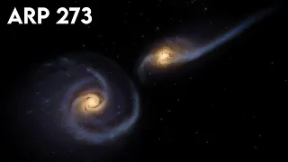 Flight through interstellar space | 10 hours | Screensaver, Relaxation, Sleep | Arp 273