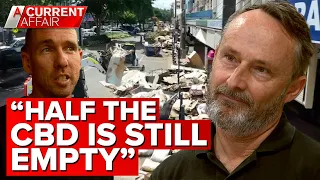 ‘I worry everyday’: Lismore community still struggling a year after floods | A Current Affair