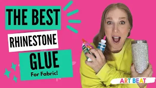 The Best Rhinestone Glue for Fabric!