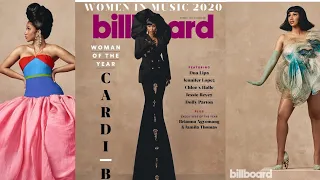 Cardi B The Cover Of Woman In Music Billboard 2020/ Woman Of The Year