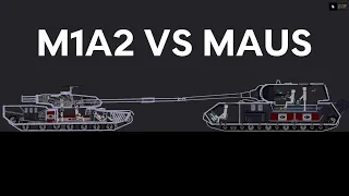 M1A2 VS MAUS | People Playground Tank Battle