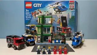 Lego City Police Chase at the Bank Review! 2022 set 60317!