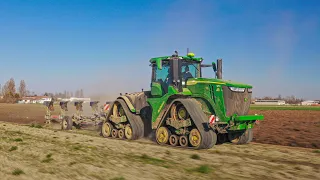 John Deere 9RX590 + Ermo Diablo 5 vomeri | Aratura 2023 | Agromeccanica Finardi