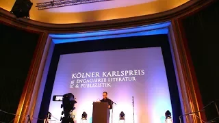 Kölner Karlspreis Laudatio von Mathias Bröckers