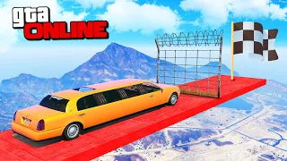 ФИНИШ, КОТОРЫЙ ТЫ НИКОГДА НЕ ЗАБЕРЕШЬ!!! СКИЛЛ ТЕСТ НА ЛИМУЗИНЕ в GTA 5 ONLINE