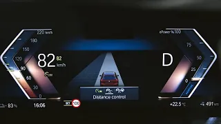 Assisted Driving Modes in BMW Operating System 8