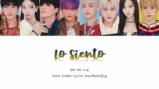 How would SM 00 line sing "Lo Siento" by SUPER JUNIOR (ft. KARD) (Color Coded Lyrics)
