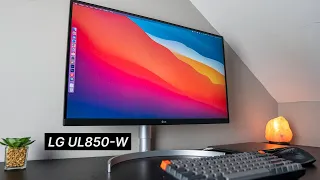 LG 27UL850-W Unboxing and Review | Best Budget USB-C Monitor?!