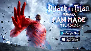 NEW Attack On Titan Game on Mobile 2022: Download Now and Gameplay 🔥🔥