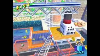 Super Mario Sunshine - 100 Coins - Ricco Harbor E2