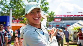 IGA Stadium/Iga Swiatek jokes about sharing her name with Canadian Open stadium in Montreal/iga