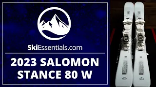 2023 Salomon Stance 80 W Skis - Short Review with SkiEssentials.com